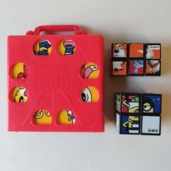 おもちゃ Benesse こどもちゃれんじ はこのパズル＋キューブ 2個 Rubiks ミニオンズ ペットの画像