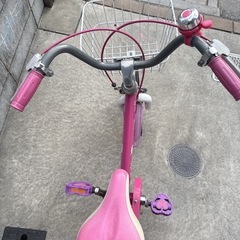 自転車　14インチ　女の子の画像