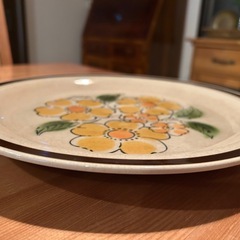 STONE WARE　花柄　大皿（早いもの勝ちです♡）
の画像