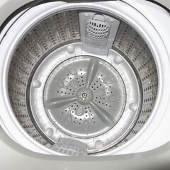 ■東京・埼玉★配送無料・設置無料・取り付け無料 ★3.8kg 全自動洗濯機 ★2018年製 ★置き場所に困らないミニ洗濯機 ★当店はここが違う！の画像