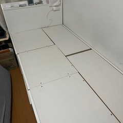 ニトリ　収納付きベッド
