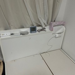 ニトリ　収納付きベッドの画像
