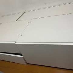 ニトリ　収納付きベッドの画像