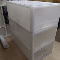 衣装ケース　3個セット　プラケース