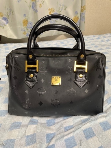 MCMボストンバッグ 黒
