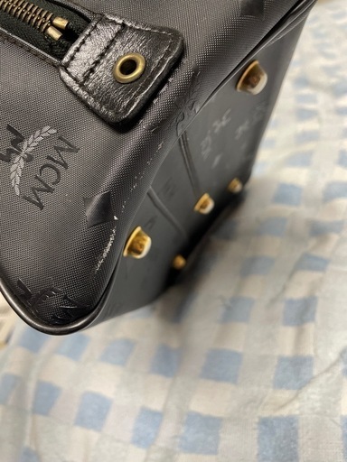 MCMボストンバッグ 黒