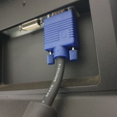 液晶モニターの画像