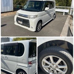 人気車種のダイハツ　タントカスタムXの画像