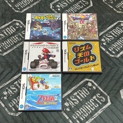 [DSソフト 5点セット] ポケモン、ドラクエ、ゼルダの伝説、リ...