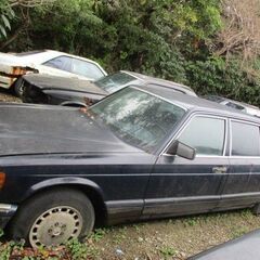 ベンツ126-560SEL-中古車レストア-ベース車両-書類あり