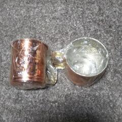 決まりました。銅製のマグカップの画像