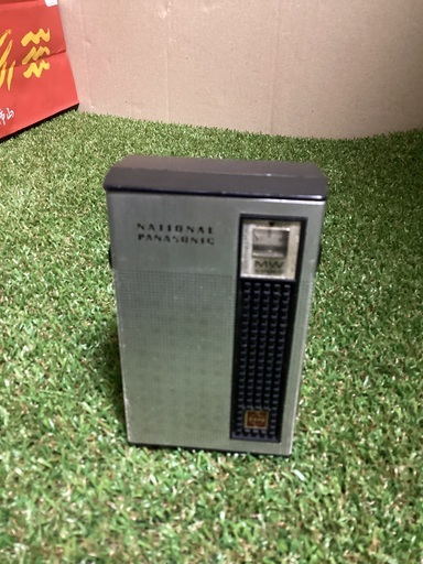 AM ラジオ　ミニミニradio【ナショナル】受信感度良好　Made in Japan製