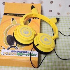 【お取引決定】ポケットモンスター　プレミアム耳付きヘッドホン　ピ...
