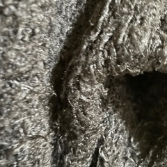 ニットモコモコ　　XL  黒の画像