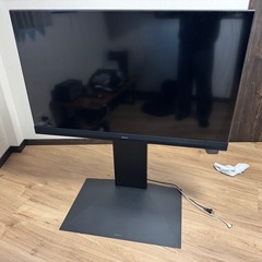 WALL スタンド + Hisense テレビ(50型)の画像