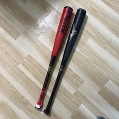 【セット売り】軟式野球用 ビヨンドマックス高反発バット & 複合バット 各78cm セットの画像