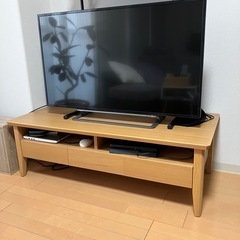 センターテーブル(ロレイン4-120 LBR)