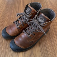  最終値下げ　パラディウム PALLADIUM レザーブーツ