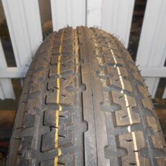 中古美品　ファルケン　テンポラリータイヤ　軽自動車用　４穴　ほぼ未使用の画像