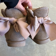 ムートン　ブーツ　20センチの画像