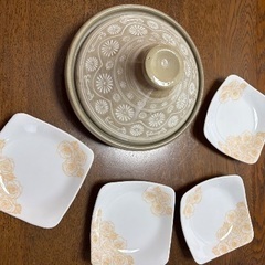 タジン鍋➕小皿