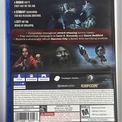 PS4北米版ホラー2タイトルまとめ売りの画像