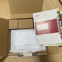 【未使用】デジタルフォトフレーム　03 ドコモ　docomo純正　SDカード付きの画像