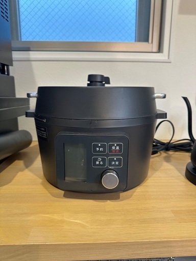 電気圧力鍋　アイリスオーヤマ　KPC MA4 B ブラック　4L
