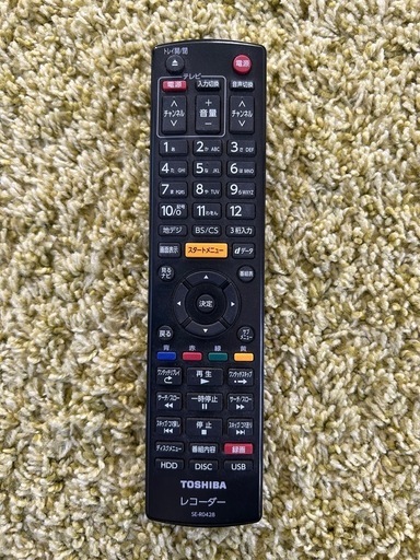 TOSHIBA SE-R0428　TV テレビリモコン 東芝