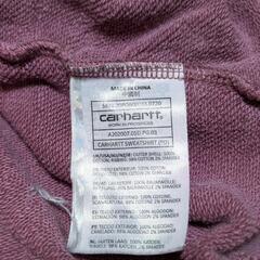 Carhartt カーハート スウェット トレーナー クルーネック ロゴ Mサイズ 古着の画像