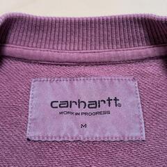 Carhartt カーハート スウェット トレーナー クルーネック ロゴ Mサイズ 古着の画像
