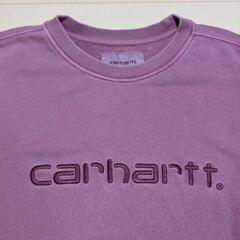 Carhartt カーハート スウェット トレーナー クルーネック ロゴ Mサイズ 古着の画像
