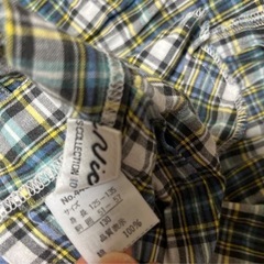 中古女児　紺セットアップの画像