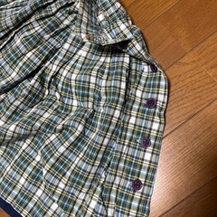 中古女児　紺セットアップの画像