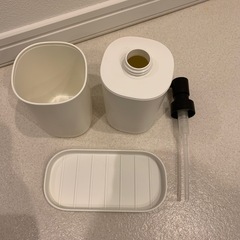 IKEA STORAVAN ストールアヴァン バスルームセット 3点, ホワイト の画像
