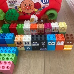 アンパンマン　はじめてのブロックワゴン　レゴの画像