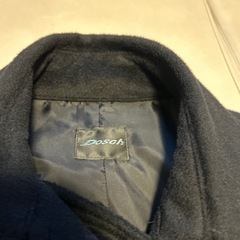 Lサイズ　Bosch ダブルブレスト 黒 ピーコート　ブラックの画像