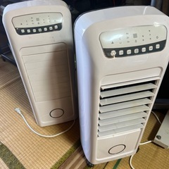 【中古、訳あり】EFD-1702 温冷風機　2セット