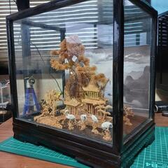 中国工芸品 コルク細工の画像