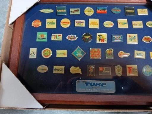 TUBE20周年記念ピンバッジセット