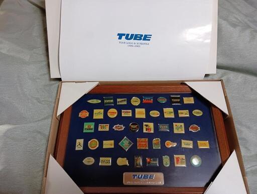 TUBE 20周年 ピンバッジセット オリジナルボックス付き - メルカリ