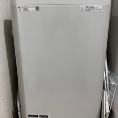 【1/12まで】SHARP 洗濯機 5.5kg 2020年製 の画像