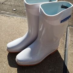白　長靴　25cm　耐油　コーキンマスター