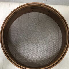 アンティーク 古道具 木枠 ふるい ざる レトロ　２個セット　250105-2の画像