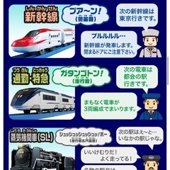 【商談中】プラレール、トミカと遊ぼう！くるぞわたるぞ！カンカン踏切セットの画像