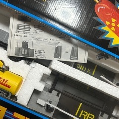 ジャンク扱い 機関車レールセット（中古）の画像