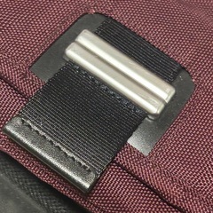 ゼロハリバートン 珍しいナイロンビジネスショルダーバッグ（中古）の画像