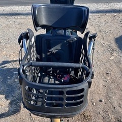 電動自転車　子供乗せ　チャイルドシート付　Panasonicの画像
