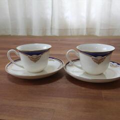 トラサルディ (TRUSSARDI) カップとソーサー 2セット...