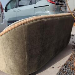 決まりました　アンティークソファ3人掛け　処分予定の画像